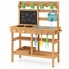 Costway Kid Mud Kitchen Play Pretend Kitchen Outdoor Kitchen Playset