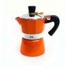 Coffee Culture Aluminium 1-Cup Espresso Stovetop Coffee Maker - Orange