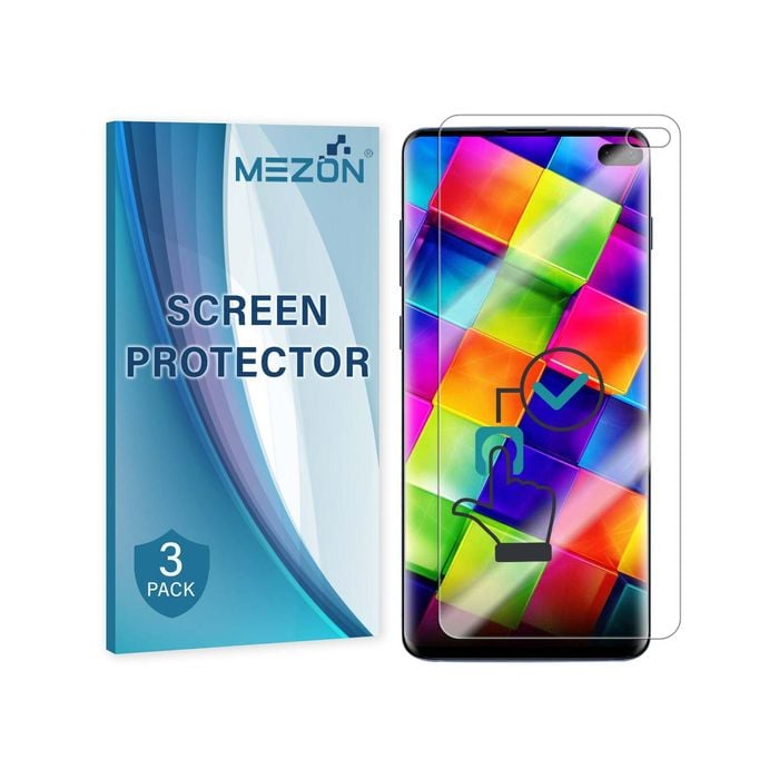 3 Pack MEZON Samsung Galaxy S10 5G Hydrogel Film Clear Screen Protectors