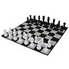 Premium 30cm (12 Inch) Chess, Checkers And Mat Package