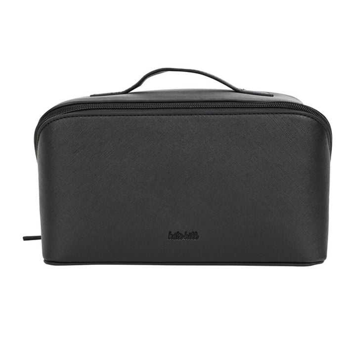 Kate Hill Travelling Make Up Cosmetic Bag Case 24x14.5x14.5cm Black