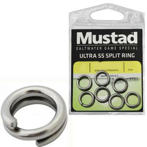 Mustad Ultra Stainless Steel Fishing Split Ring 11