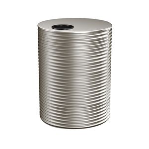 Kingspan 8000L Round Steel Water Tank - 2400mm x 1860mm Dune