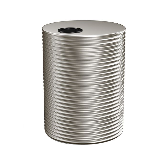 Kingspan 8000L Round Steel Water Tank - 2400mm x 1860mm Dune