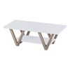 Familand Wood Coffee Table for Living Room in White