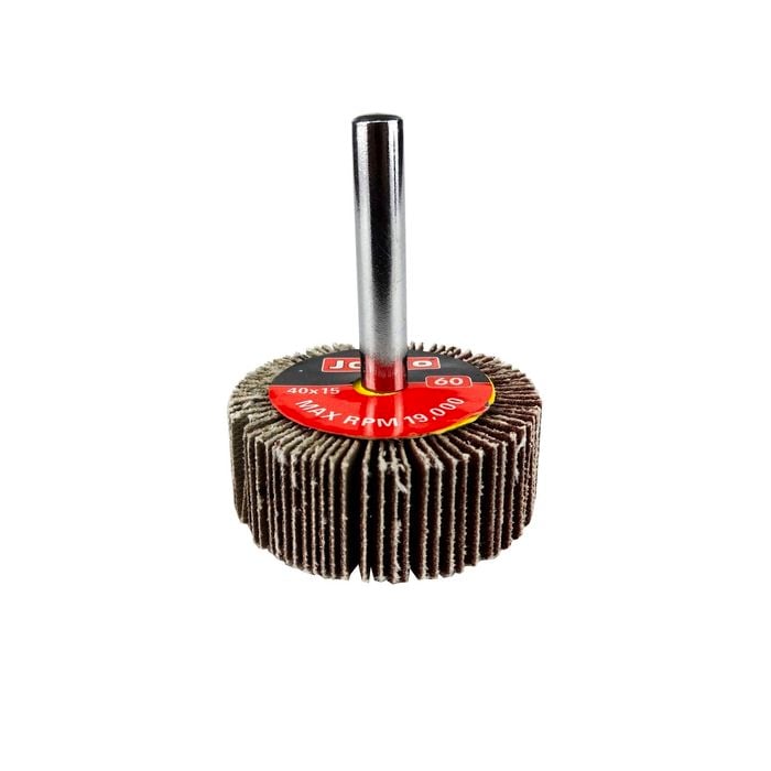 Josco 40mm 60 Grit Abrasive Flap Wheel