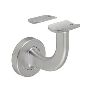 Miles Nelson Bracket Bannister Satin Chrome