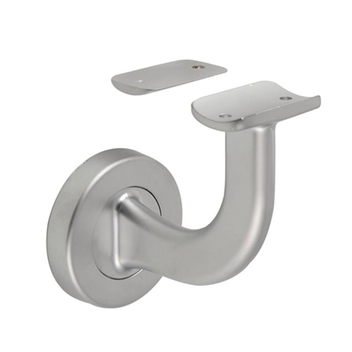 Miles Nelson Bracket Bannister Satin Chrome