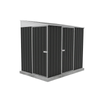 Absco Sheds 1.52 x 2.26 x 2.06m Monument Narrow Double Door Garden Shed