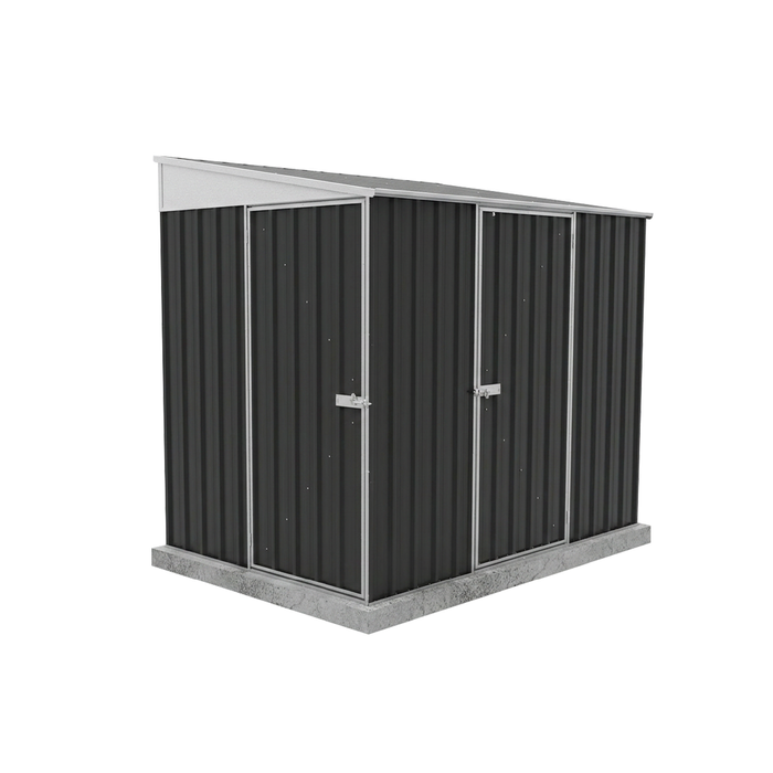 Absco Sheds 1.52 x 2.26 x 2.06m Monument Narrow Double Door Garden Shed