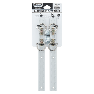 GRUNT 30cm Aluminium O Tracks - 2 Pack