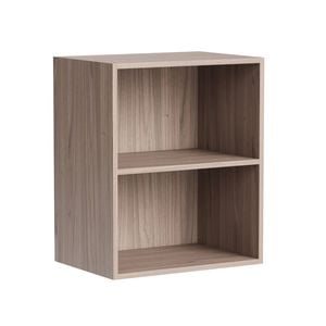 Kaboodle 700-799mm Silver Ash Customisable Deep Wall Open Shelf