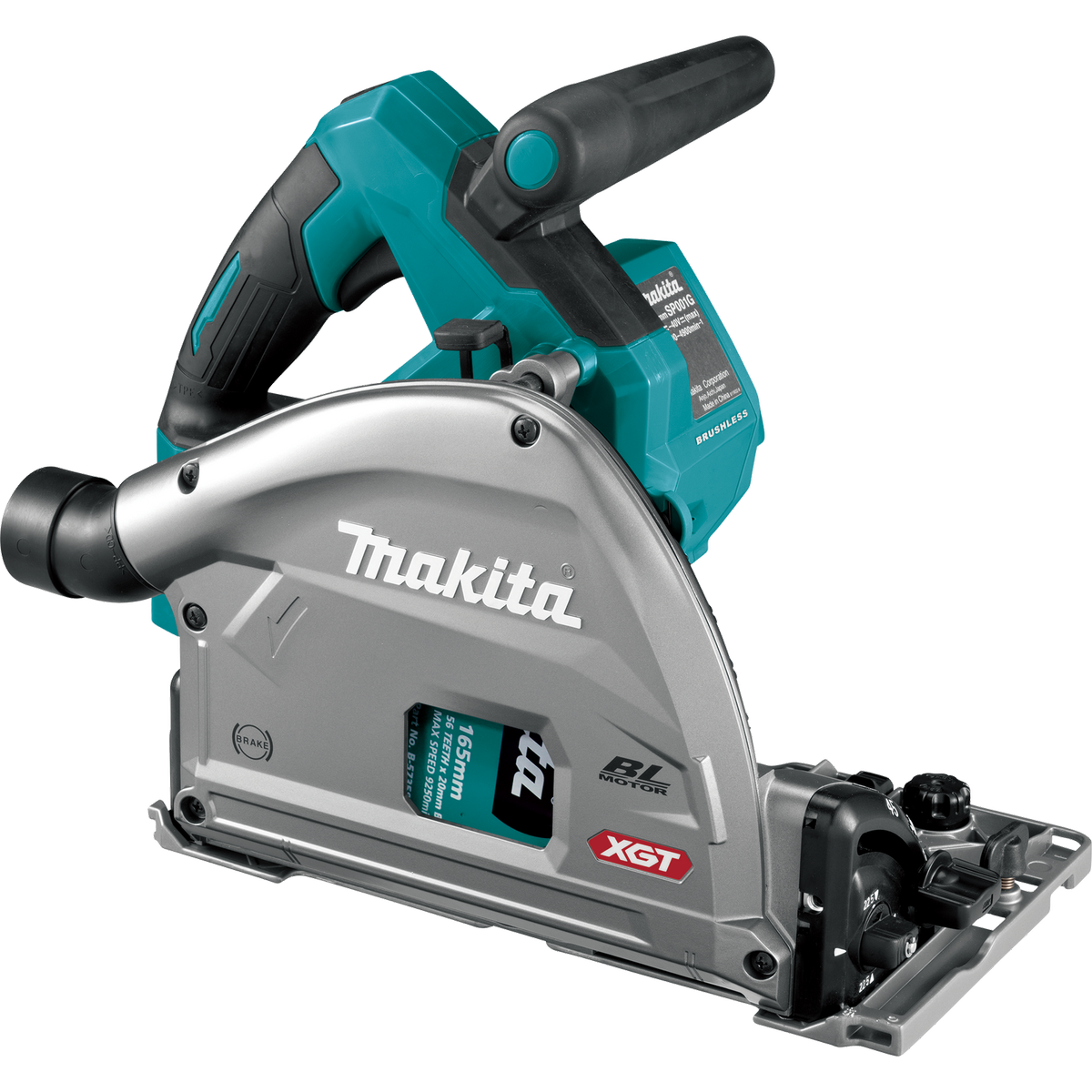 Makita XGT 40V 165mm Plunge Cut Saw Skin Only Bunnings New Zealand