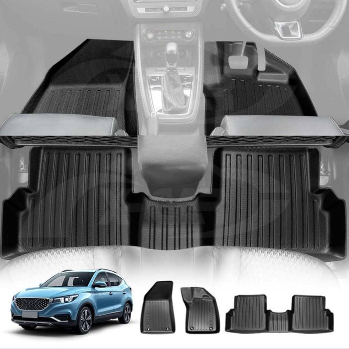 3D All-Weather Floor Mats for MG ZS/ZST 2018-2024 Heavy Duty Customized Car Floor Liners Full Set