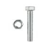 Pinnacle M6 x 40mm Zinc Plated Hex Head Bolts And Nuts - 6 Pack