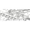 Gas Stove Cooktop Burner Assemblies - Complete To Suit CIR597X5, suits Smeg