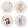 Ashdene Bunny Tales Set Of 4 Side Plates