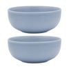 2pk Ecology Element Kitchenware Laska Bowl Sky Light Blue Stoneware 20cm