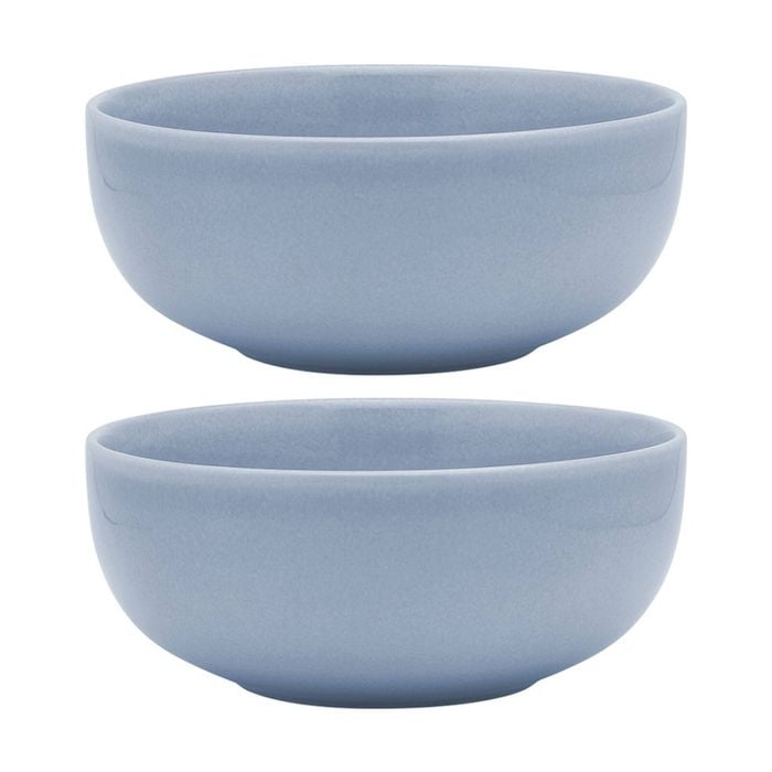 2pk Ecology Element Kitchenware Laska Bowl Sky Light Blue Stoneware 20cm