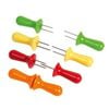 8pc Zyliss Stainless Steel Interlocking Corn Holders - Bold