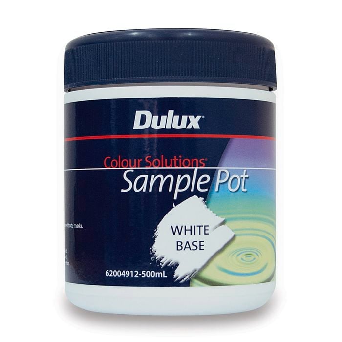 Dulux 500ml White Sample Pot
