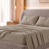 Royal Comfort Bamboo Blended Sheet & Pillowcase Set 1000TC Ultra Soft Warm Grey Double