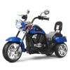Costway Motorcycle Kid Electric Ride on Car Fire Engine Blue