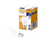 Osram 46W Warm White Halogen Frosted Classic A Shape B22 Light Globe