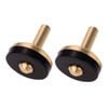Kinetic 12mm Brass Tap Valve - 2 Pack