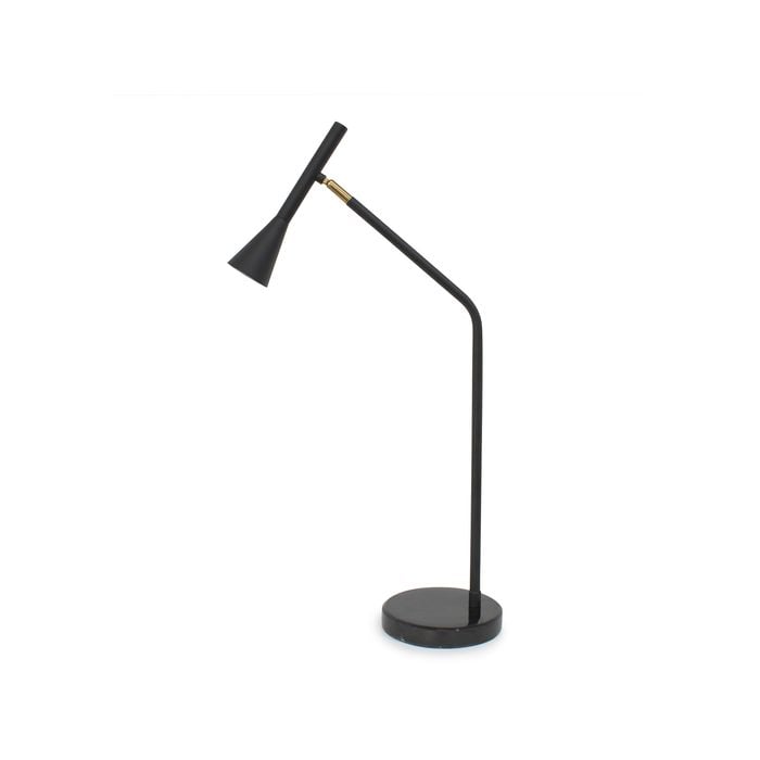 Home Design Black Svelte Desk Lamp