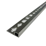 QEP 8mm x 2.5m Silver Mosaic Tile Trim