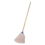 Sabco 600g Cotton Contractor Mop With Wooden Handle