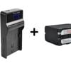 [combo] Replacement Battery + Charger For Sony Np-f970 | High Capacity, Fast Charging, Compatible With Np-f960/np-f970