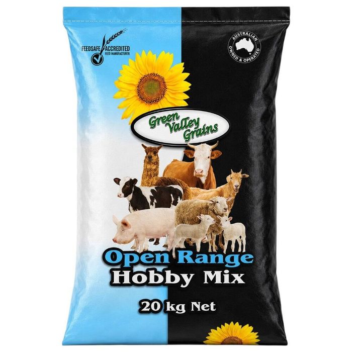Green Valley Open Range Hobby Farm Animal Food Mix 20kg