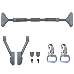 Pull Up Bar Doorway Adjustable 78-98cm Chin Up Bar Double Anti-slip Support