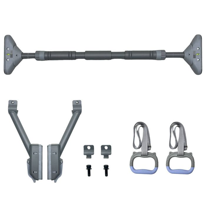 Pull Up Bar Doorway Adjustable 78-98cm Chin Up Bar Double Anti-slip Support