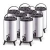 SOGA 8X 14L Portable Insulated Barrel Brew Pot with Dispenser