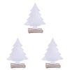 3x LVD Xmas Tree Assorted Pink Decorative Sculpture Ornament Home/Lounge Decor