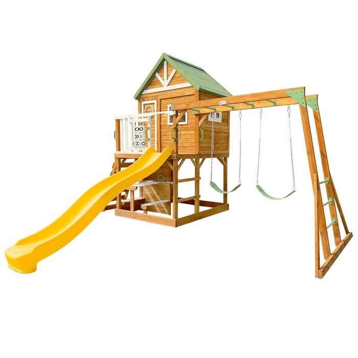 Lifespan Kids Riversdale Play Centre with 2.2m Yellow Slide