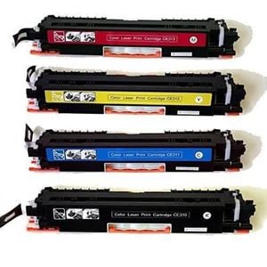 4x Generic Ce310a Ce311a Ce312a Ce313 Toner Cartridge Cp1025nw Laserjet Pro100