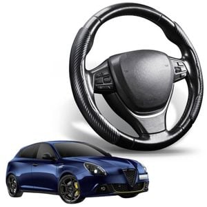 Segmented Steering Wheel Cover for Alfa Romeo Giulietta Auto 2010 - 2020