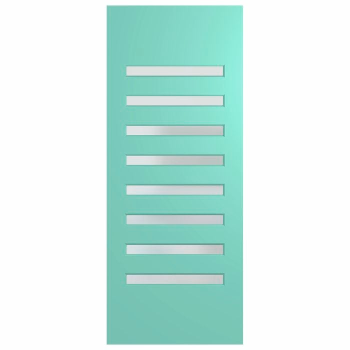 Hume 2040 x 820 x 40mm Verve External Door VER8 - Translucent