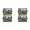 2x 2pc Ashdene Working Dogs Quad Bike Scatter Tray Trinket Organiser 21x14.2cm