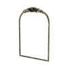 P&P Antique Brass Baroque Mirror for Hallway
