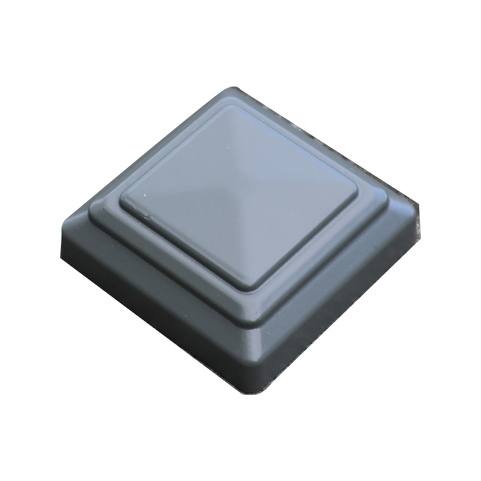 Sector Panel Fencing 60 x 60mm Aluminium Post Cap - Grey Friars