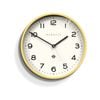 Newgate Number Three Echo Clock Silicone Yellow