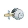 Lockwood Polished Stainless Steel Symmetry Double Cylinder Deadbolt