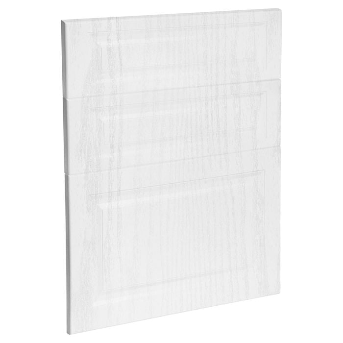 Kaboodle 600mm Provincial White Heritage 3 Drawer Panels