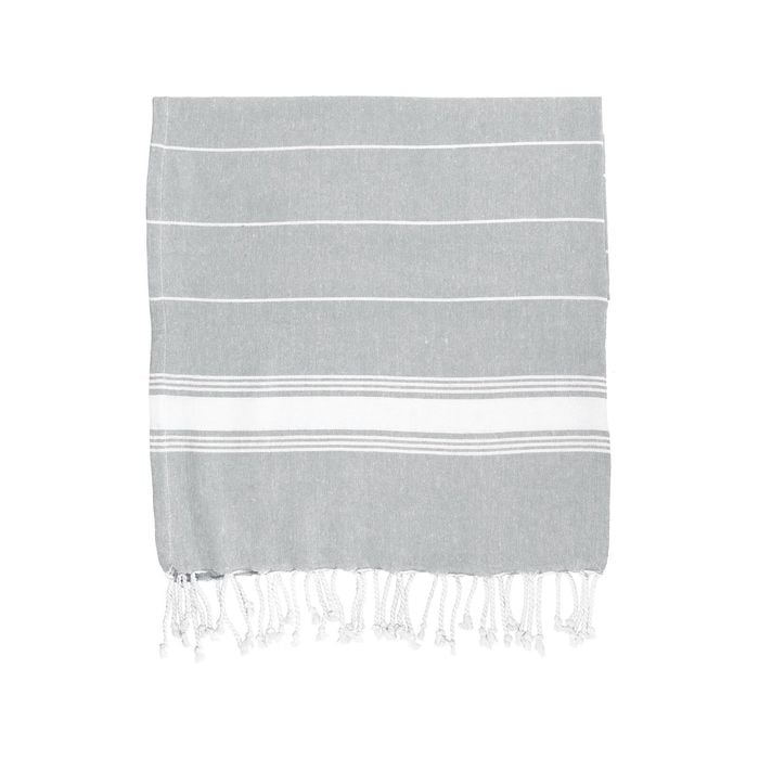 Nicola Spring Turkish Cotton Towel - Grey