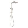 Mondella Brushed Nickel Overture Twin Shower